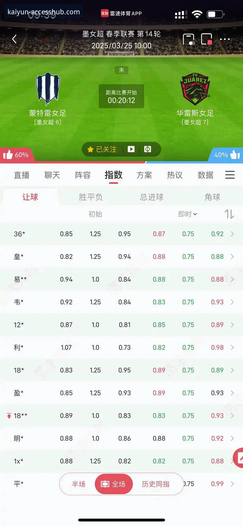 kaiyun体育平台与雷速体育深度对比：专业视角下的选择指南